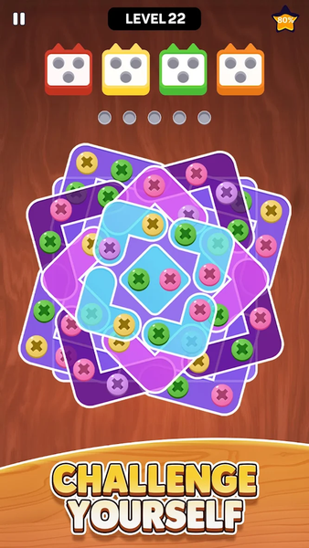 Screw Puzzle: Screw Cat Game - عکس بازی موبایلی اندروید