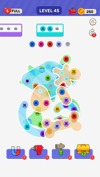 Screw Out: Nuts and Bolts - عکس بازی موبایلی اندروید