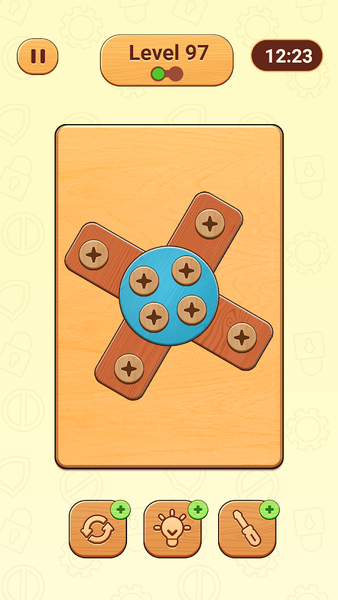 Wood Screw Puzzle - عکس بازی موبایلی اندروید
