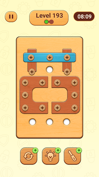 Wood Screw Puzzle - عکس بازی موبایلی اندروید