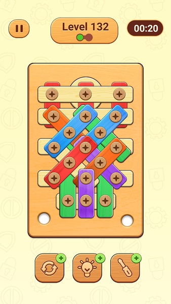 Wood Screw Puzzle - عکس بازی موبایلی اندروید