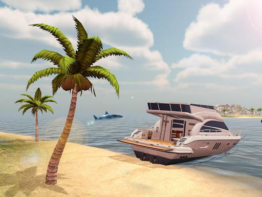 Underwater Shark Hunting- Free Shark Games 2020 - Gameplay image of android game