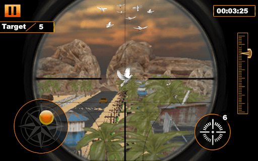 Bird Hunter Sniper Shooter - Gameplay image of android game