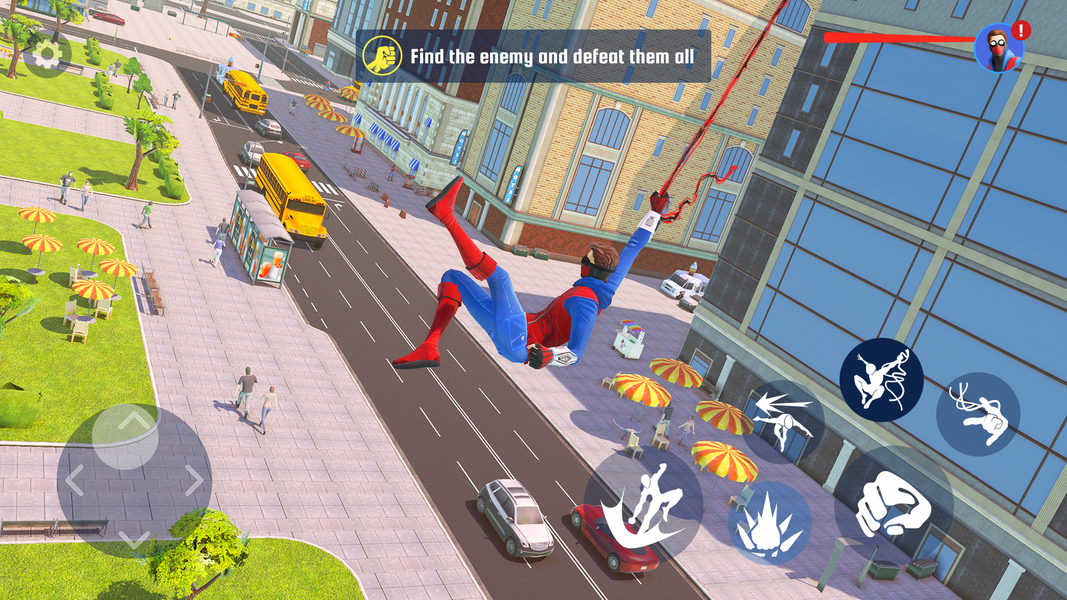 Spider Fighting: Hero Game - Gameplay image of android game