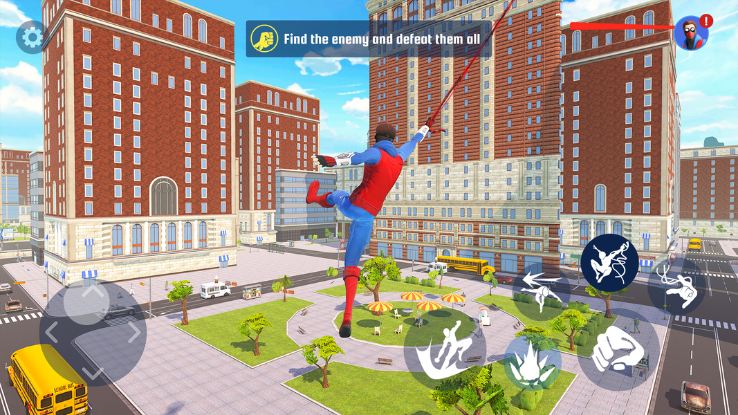 Spider Fighting: Hero Game - Gameplay image of android game
