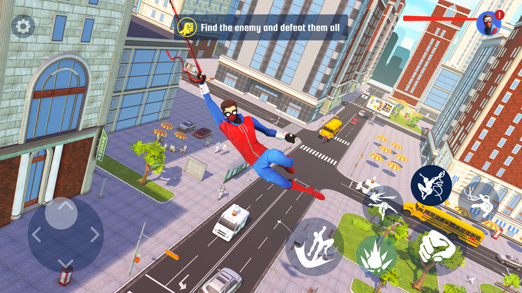 Spider Fighting: Hero Game - Gameplay image of android game