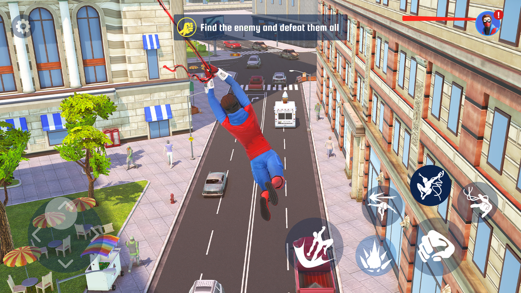 Spider Fighting: Hero Game - Gameplay image of android game