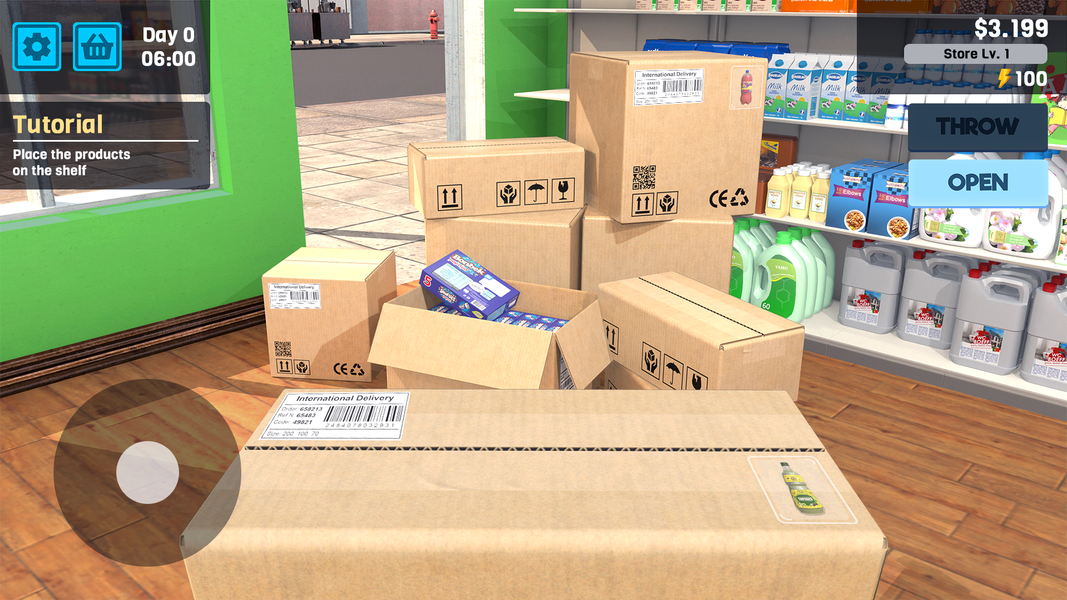 Manage Supermarket Simulator - عکس بازی موبایلی اندروید