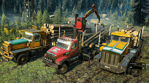 American Truck Driving Game 3D - Gameplay image of android game