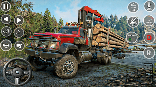 American Truck Driving Game 3D - Gameplay image of android game