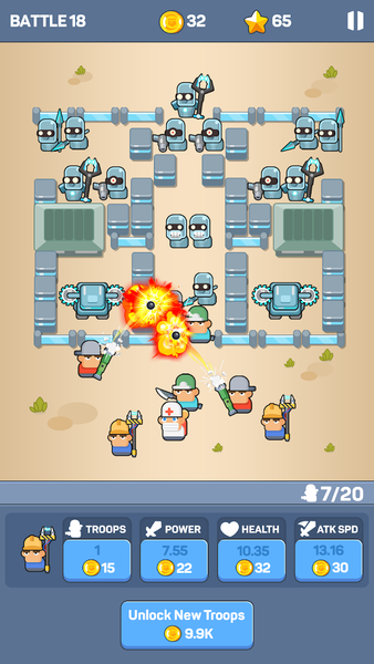 Idle Warriors - عکس بازی موبایلی اندروید
