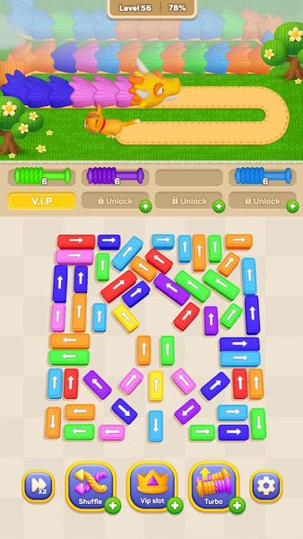 Wool Sort: Knit Away - Gameplay image of android game