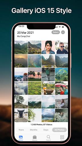 iOS Gallery For Android - عکس برنامه موبایلی اندروید
