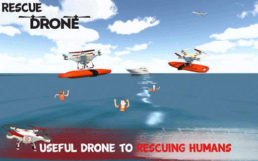 QuadCopter Drone:Emergency SIM - Gameplay image of android game