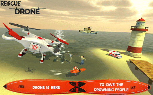 QuadCopter Drone:Emergency SIM - عکس بازی موبایلی اندروید