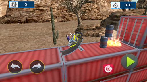 Bike Stunt 3D Racing - Gameplay image of android game