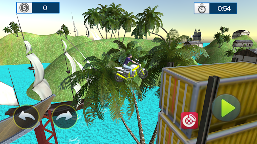 Bike Stunt 3D Racing - Gameplay image of android game