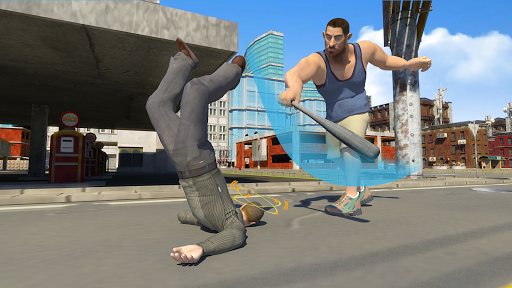 Big Man 3D: Fighting Games - Gameplay image of android game