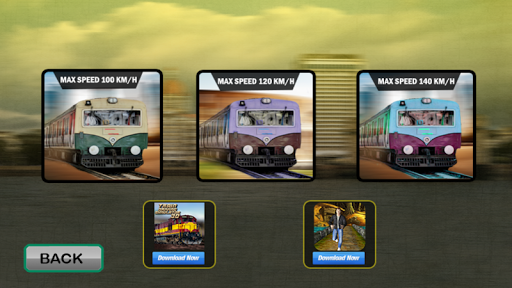 Train Driving Mumbai Local - Gameplay image of android game