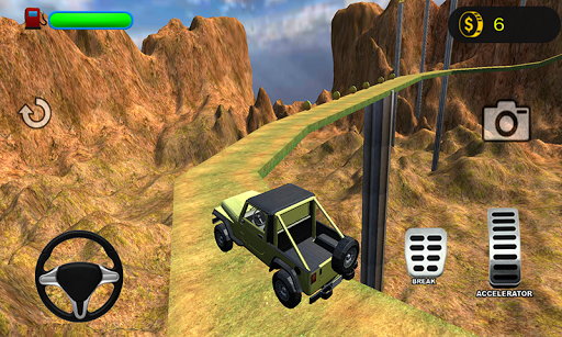 3D Mountain Climb 4x4 - Gameplay image of android game