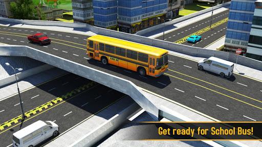 School Bus 3D - عکس بازی موبایلی اندروید