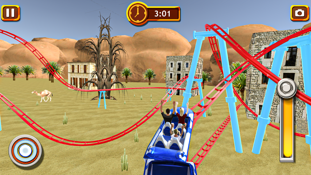 Roller Coaster Train Adventure - عکس بازی موبایلی اندروید