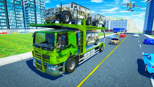 Army Criminal Transport Game - Gameplay image of android game