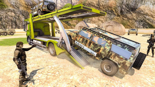 Army Criminal Transport Game - Gameplay image of android game