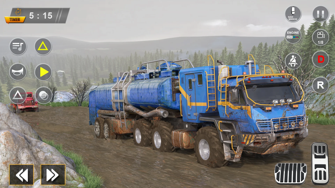 Mud Truck Driving Games ۳D - عکس بازی موبایلی اندروید