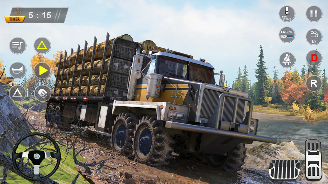 Mud Truck Driving Games ۳D - عکس بازی موبایلی اندروید