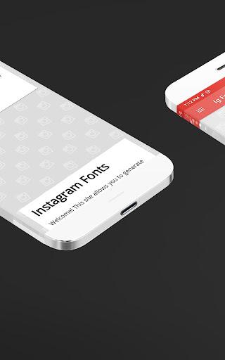 Stylish Fonts for Instagram bio, captions, stories - عکس برنامه موبایلی اندروید