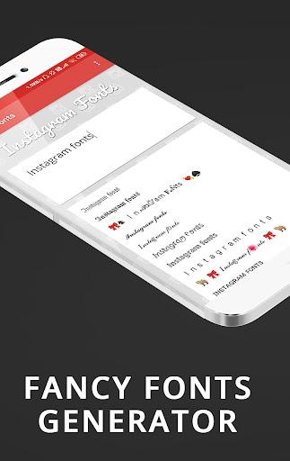 Stylish Fonts for Instagram bio, captions, stories - عکس برنامه موبایلی اندروید