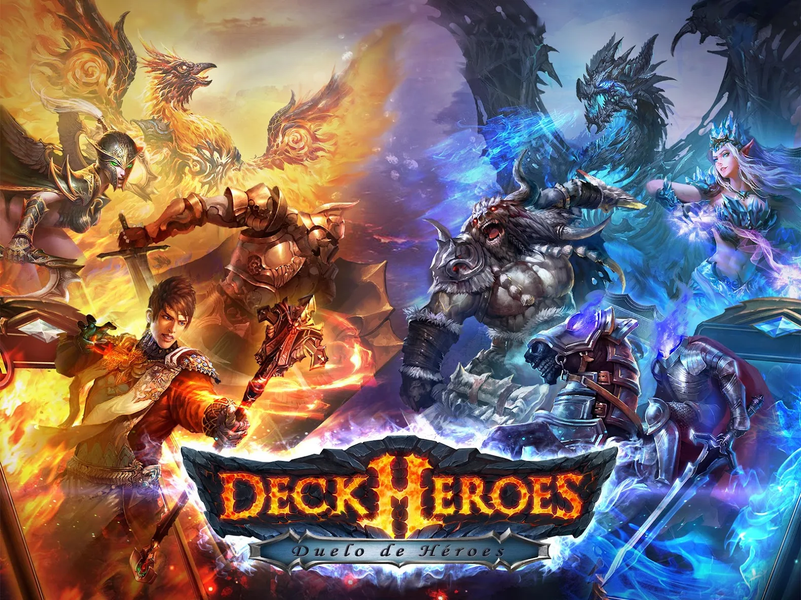 Deck Heroes: Duelo de Héroes - عکس بازی موبایلی اندروید
