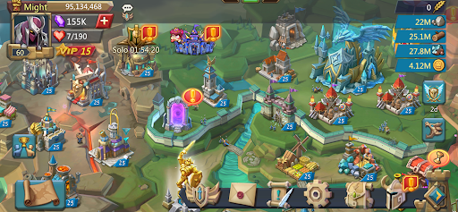 Lords Mobile: Tower Defense – لردز موبایل (پادشاهان موبایل) - Gameplay image of android game