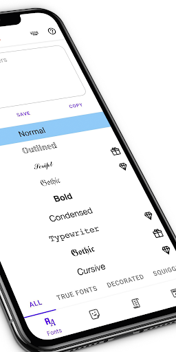 Fonts: Change Typefaces - Image screenshot of android app