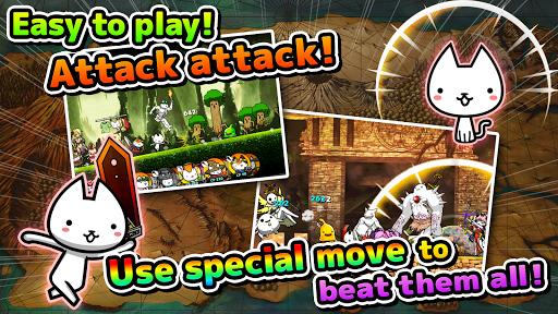 Cats the Commander - Gameplay image of android game