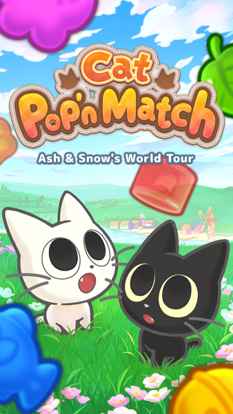 Ash & Snow: Cat Pop'n Match - عکس بازی موبایلی اندروید