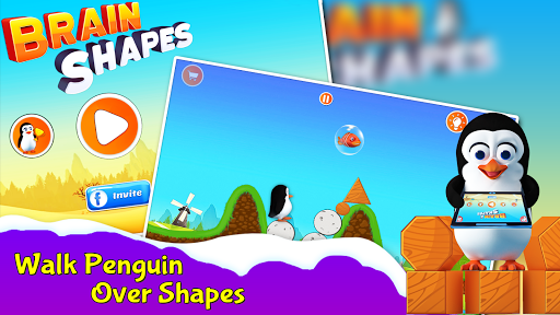 Brain Shapes - Gameplay image of android game