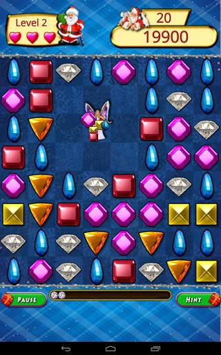 Jewel Magic Xmas - Gameplay image of android game