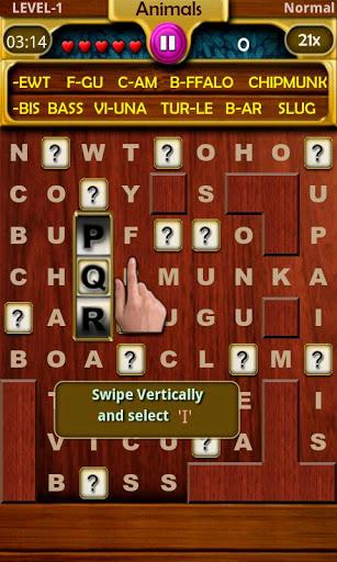 Word Fill - Gameplay image of android game