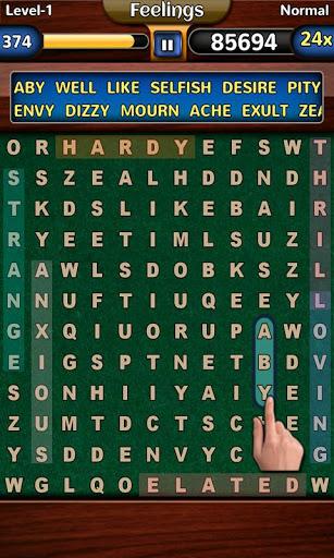 Word Search : Word Swipe 2 - Gameplay image of android game