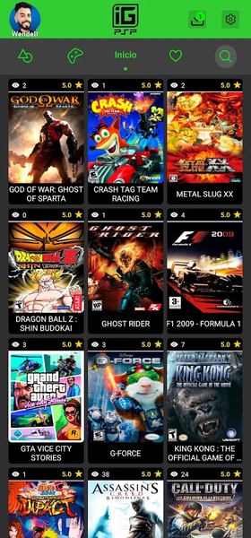 IGAMES PSP - Image screenshot of android app