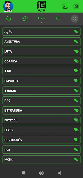 IGAMES PSP - عکس برنامه موبایلی اندروید