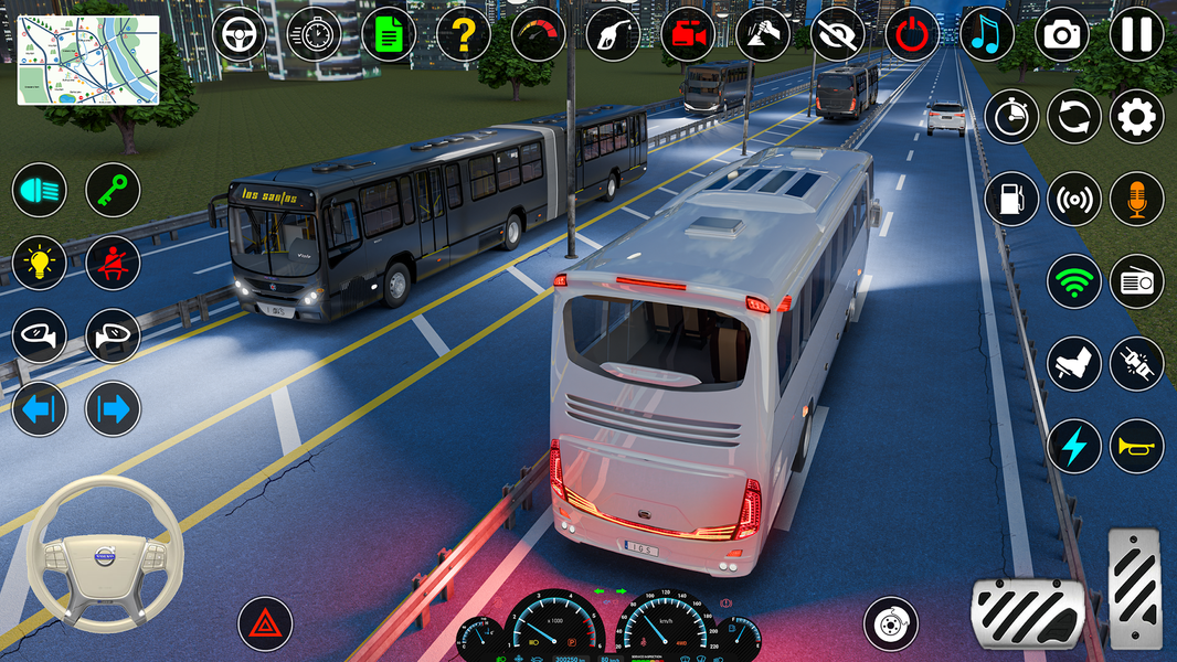 Bus Simulator - ۳D Bus Games - عکس بازی موبایلی اندروید