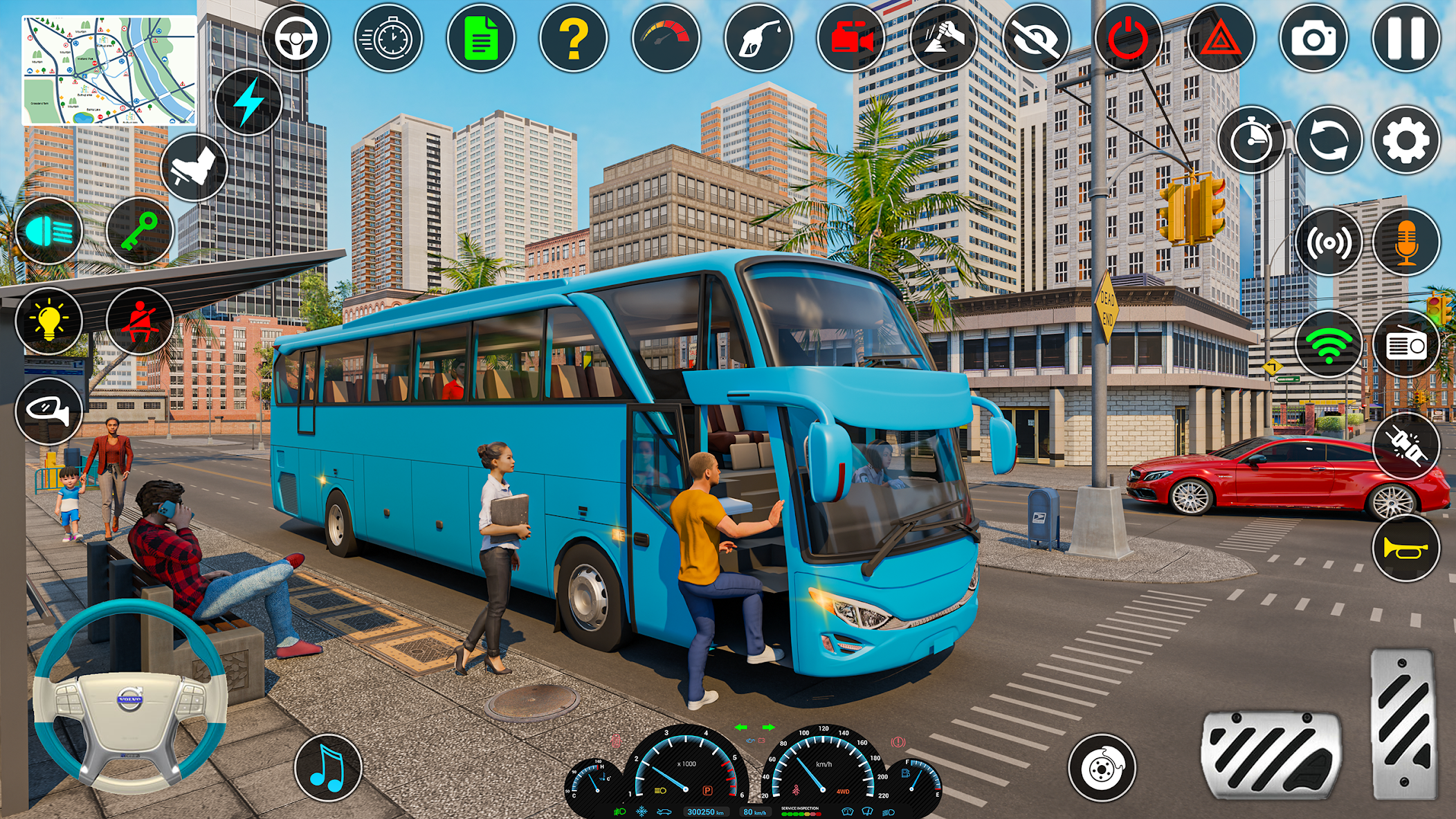 دانلود بازی Bus Simulator - ۳D Bus Games اندروید | بازار