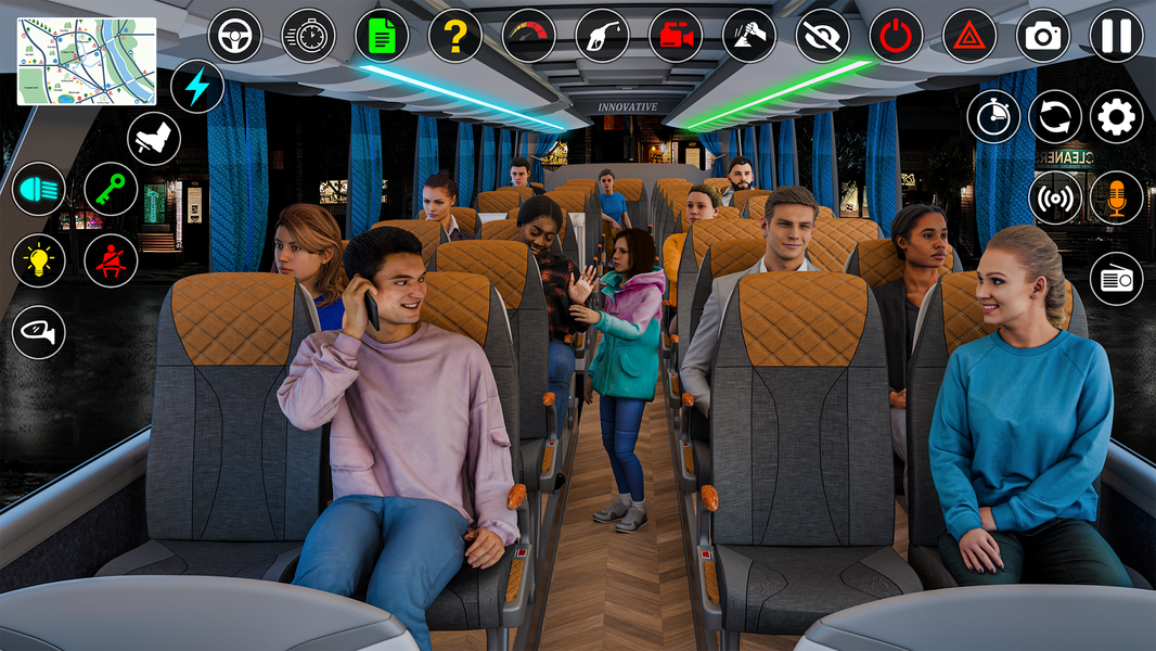 Bus Simulator - ۳D Bus Games - عکس بازی موبایلی اندروید