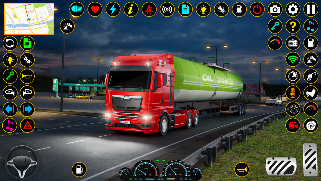 Truck Simulator: 3D Truck Game - Gameplay image of android game