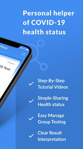 iHealth Test - Image screenshot of android app