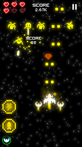 Arcadium - Space Shooter - Gameplay image of android game