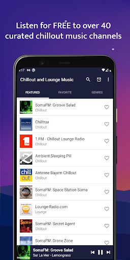 Chillout & Lounge Music - Image screenshot of android app